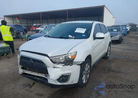 2015 Mitsubishi Outlander Sport Es из США, поврежденный, VIN 4A4AP3AW5FE039904